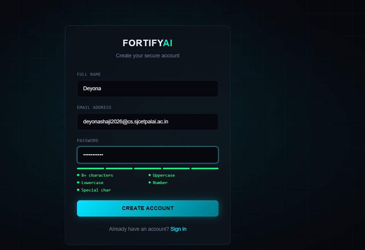 FortifyAI project image 3